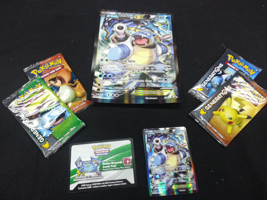 Blastoise EX contents