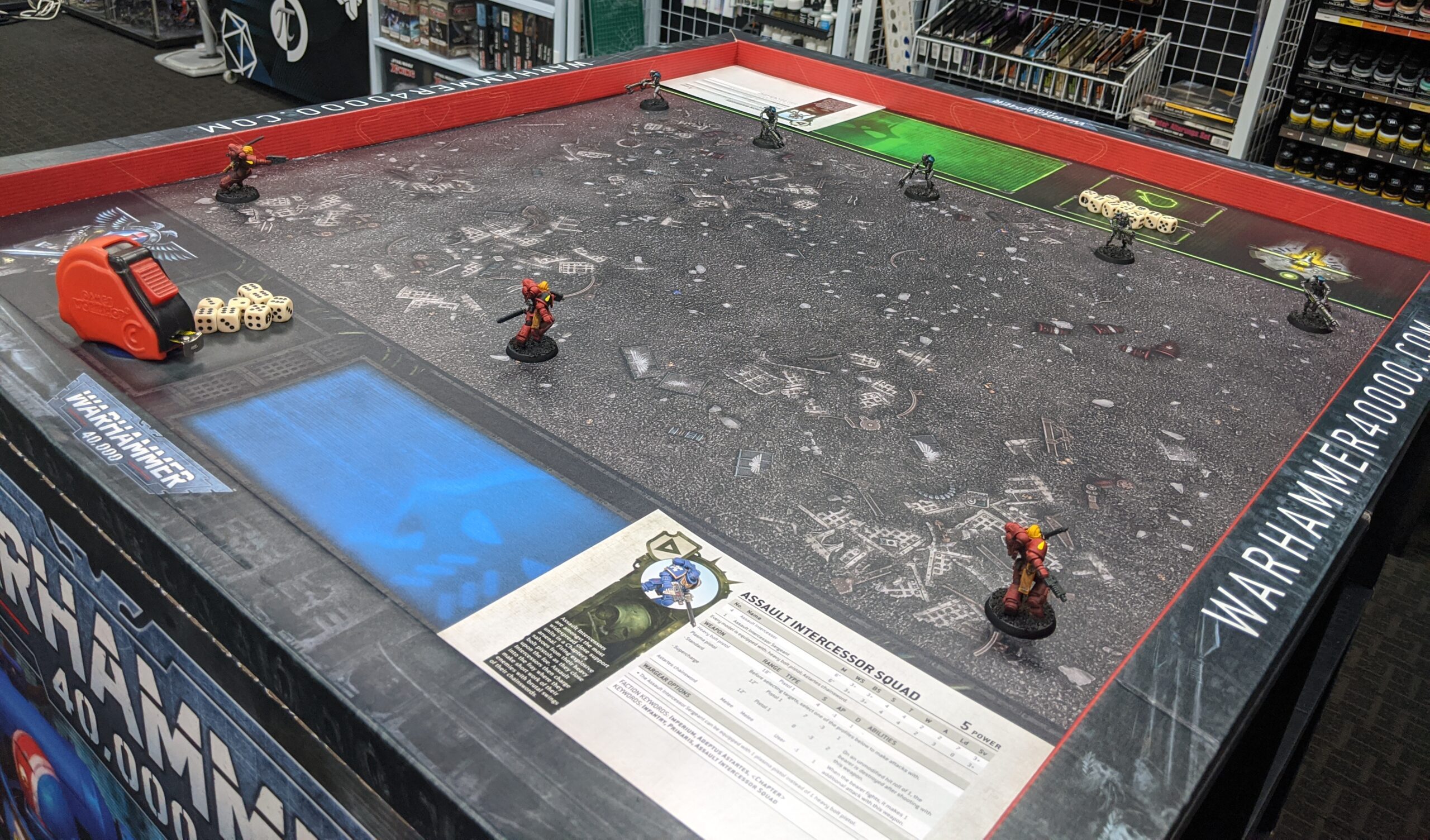 warhammer 40k first contact mission set up