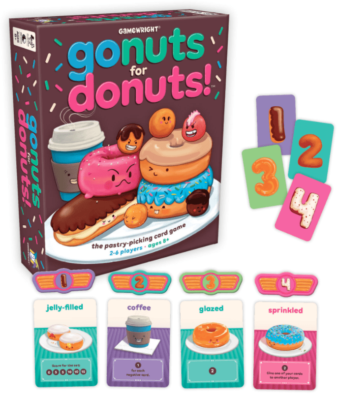go nuts for donuts contents