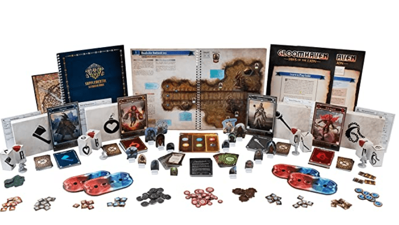 gloomhaven jaws of the lion contents