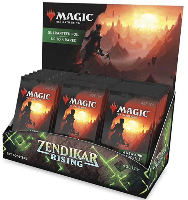 zendikar rising display set booster box