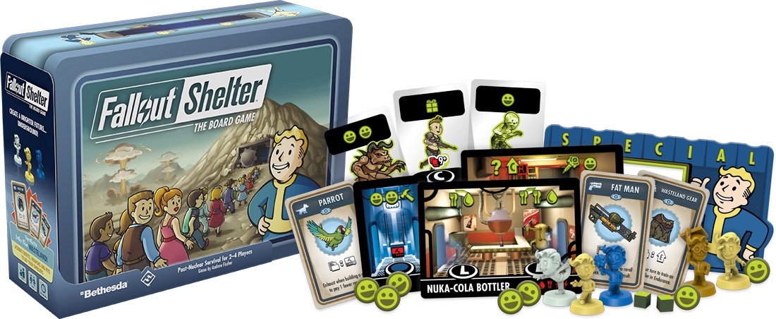 fallout shelter box and contents