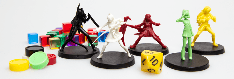 rwby combat ready miniatures