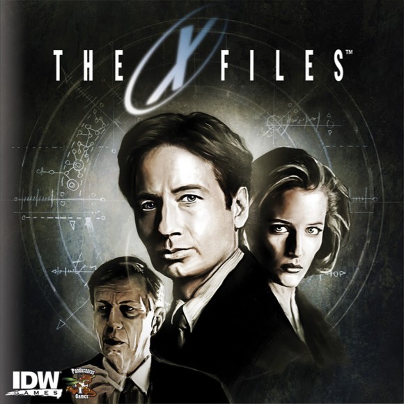 xfiles board game box