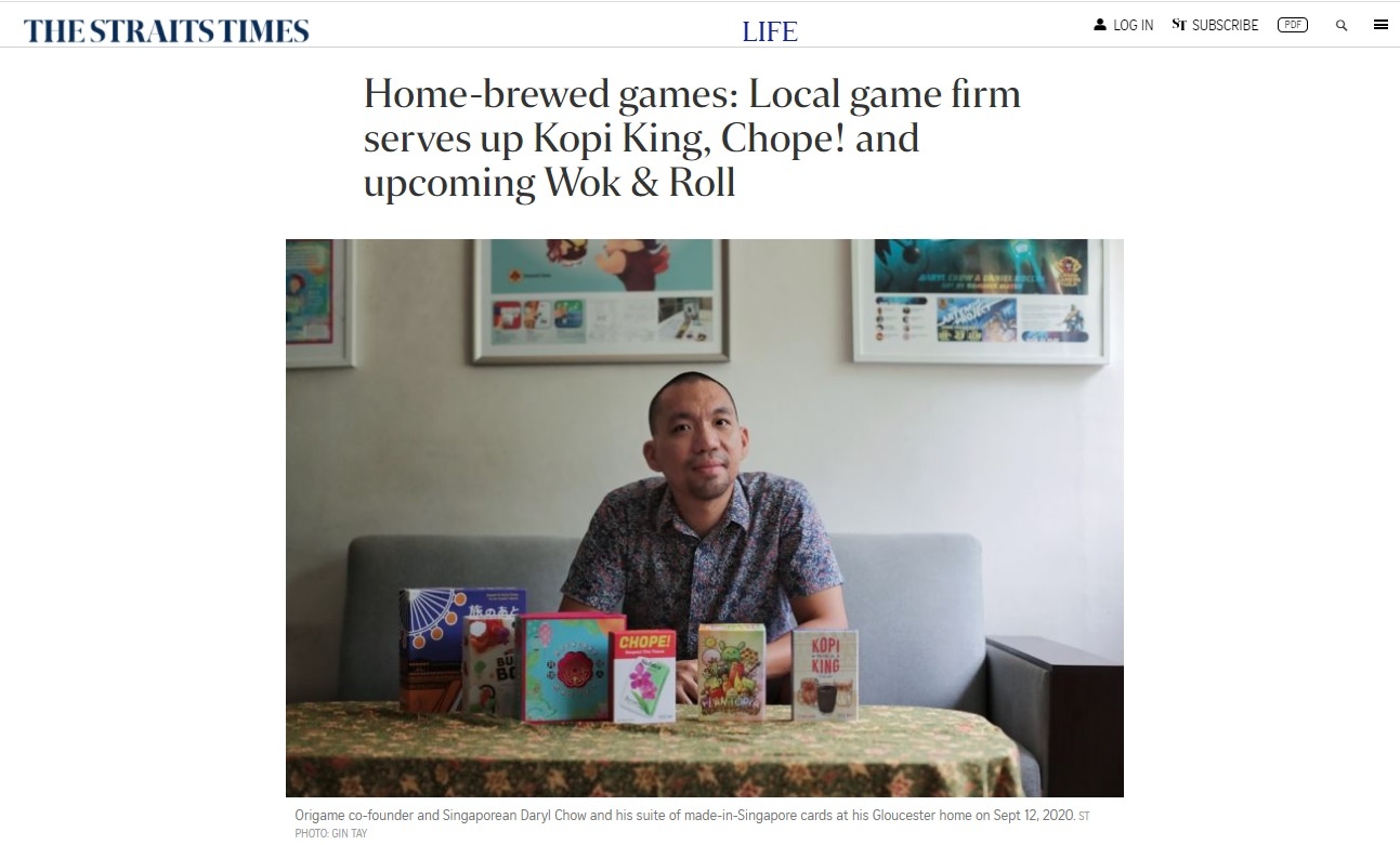 daryl chow board game straits times interview