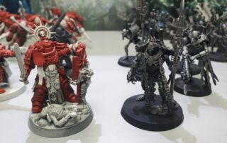 indomitus space marines necrons close up