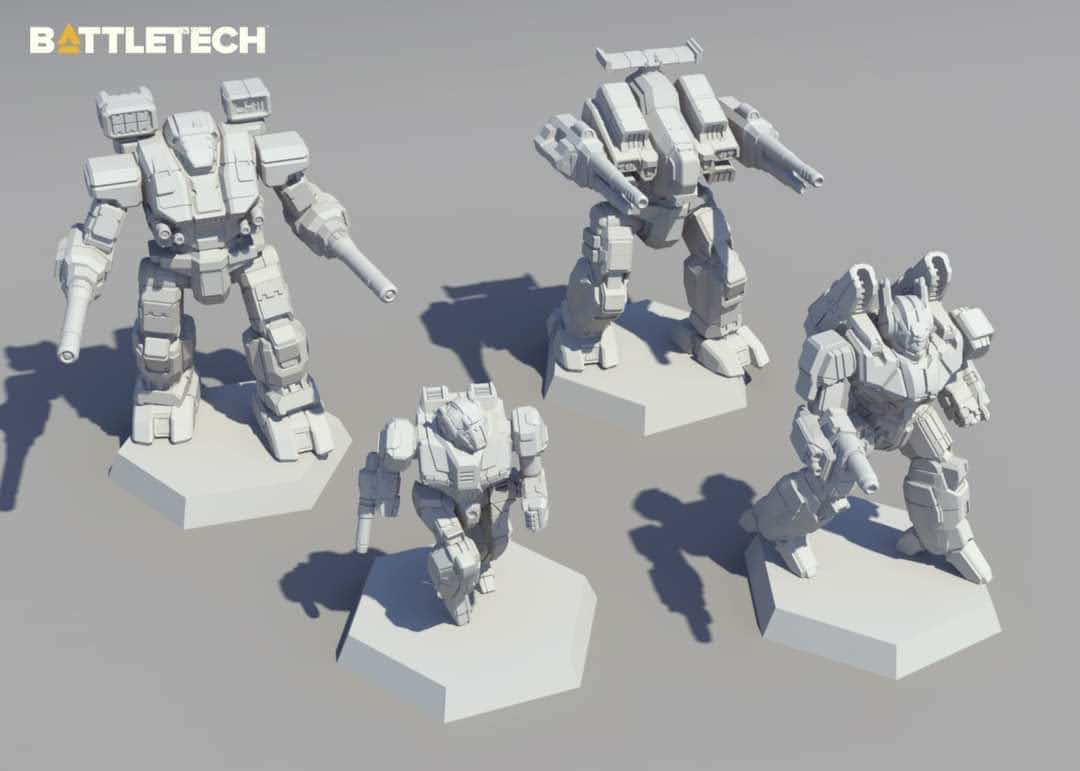 BattleTech: Miniature Force Pack - Inner Sphere Direct Fire Lance