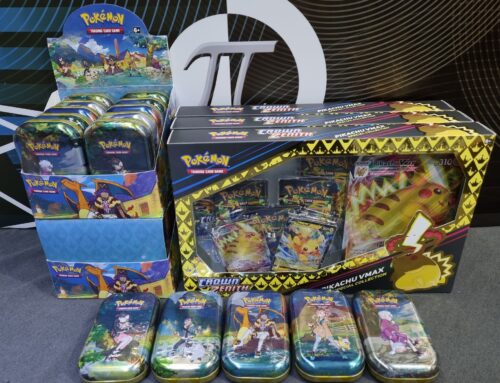 Pokemon Crown Zenith Cans and Pikachu VMAX Collection