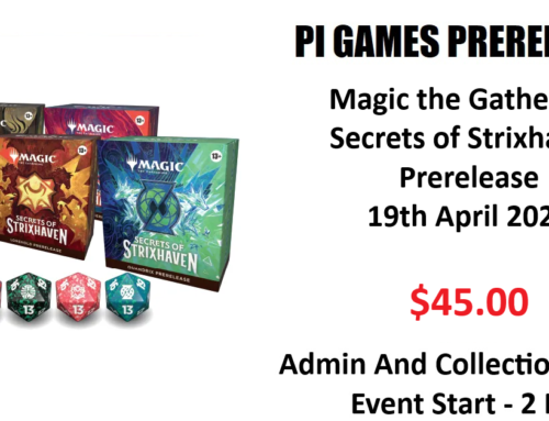 Magic the Gathering – Secrets of Strixhaven Prerelease : 19-04-26