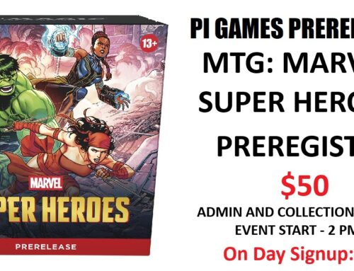 Magic the Gathering – MARVEL Super Heroes Prerelease : 21-06-26
